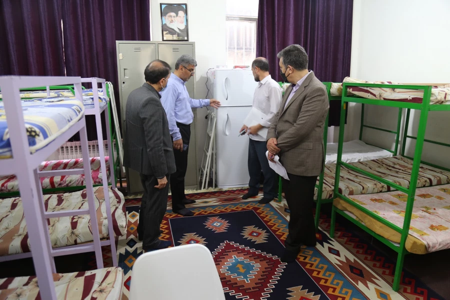 بازدید رئیس اداره اموال سازمان مرکزی دانشگاه فرهنکیان ، از پردیس امام خمینی(ره) گرگان  2