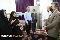 بازدید رئیس اداره اموال سازمان مرکزی دانشگاه فرهنکیان ، از پردیس امام خمینی(ره) گرگان  2