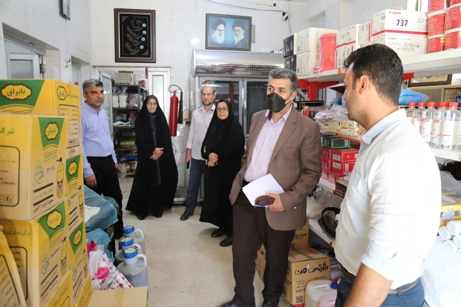 بازدید رئیس اداره اموال سازمان مرکزی دانشگاه فرهنکیان ، از پردیس امام خمینی(ره) گرگان  2