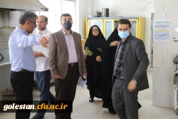 بازدید رئیس اداره اموال سازمان مرکزی دانشگاه فرهنکیان ، از پردیس امام خمینی(ره) گرگان  2