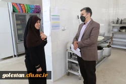 بازدید رئیس اداره اموال سازمان مرکزی دانشگاه فرهنکیان ، از پردیس امام خمینی(ره) گرگان  2