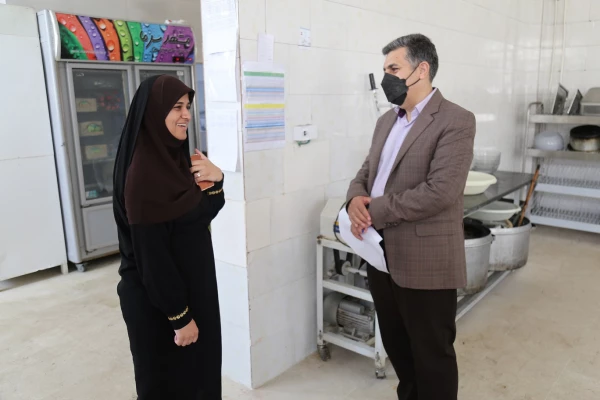بازدید رئیس اداره اموال سازمان مرکزی دانشگاه فرهنکیان ، از پردیس امام خمینی(ره) گرگان  2