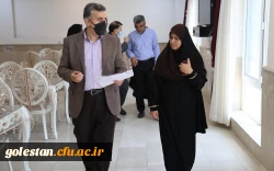 بازدید رئیس اداره اموال سازمان مرکزی دانشگاه فرهنکیان ، از پردیس امام خمینی(ره) گرگان  2
