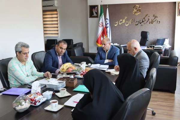 جلسه هماهنگی ششمین جشنواره رویش منطقه 5 کشوری با حضور مسئولین برگزار شد. 5