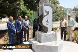 بیعت با شهدا با حضور ریاست دانشگاه فرهنگیان گلستان، مشاور معاون فرهنگی و اجتماعی دانشگاه فرهنگیان به همراه مسولین و مدیران ششمین جشنواره رویش 4