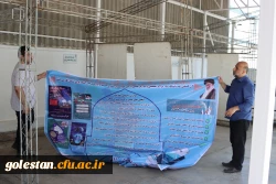 زارش تصویری از روند فعالیت ها در خصوص برگزاری جشنواره رویش در پردیس آیت الله خامنه ای گرگان 4