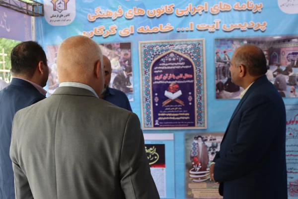زارش تصویری از روند فعالیت ها در خصوص برگزاری جشنواره رویش در پردیس آیت الله خامنه ای گرگان 9