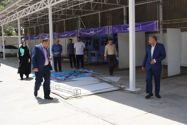 زارش تصویری از روند فعالیت ها در خصوص برگزاری جشنواره رویش در پردیس آیت الله خامنه ای گرگان 10