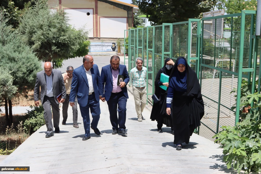 زارش تصویری از روند فعالیت ها در خصوص برگزاری جشنواره رویش در پردیس آیت الله خامنه ای گرگان 12