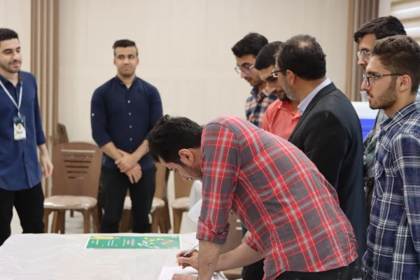 زارش تصویری از روند فعالیت ها در خصوص برگزاری جشنواره رویش در پردیس آیت الله خامنه ای گرگان 16