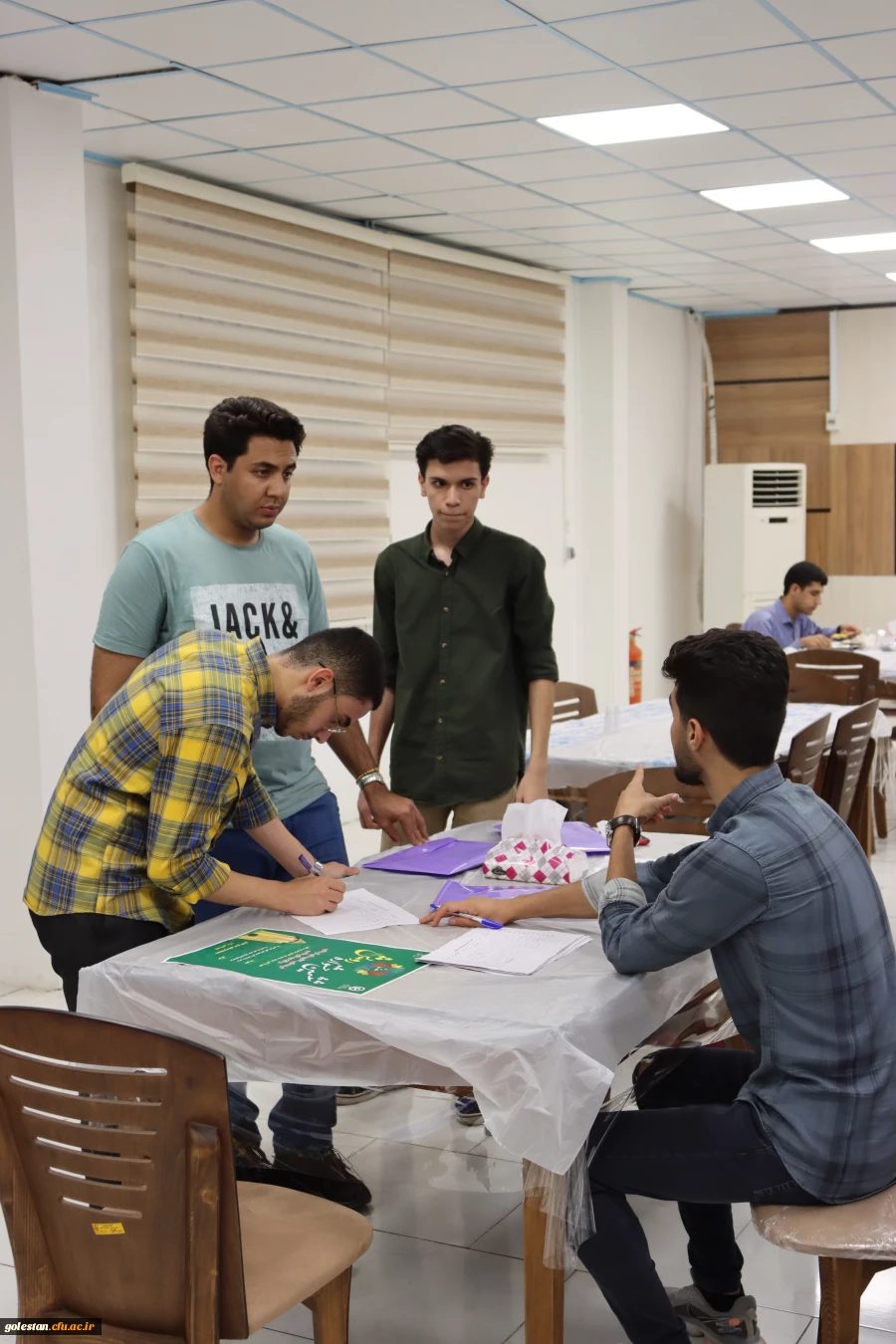 زارش تصویری از روند فعالیت ها در خصوص برگزاری جشنواره رویش در پردیس آیت الله خامنه ای گرگان 18