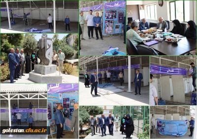 گزارش تصویری از روند فعالیت ها در خصوص برگزاری جشنواره رویش در پردیس آیت الله خامنه ای گرگان