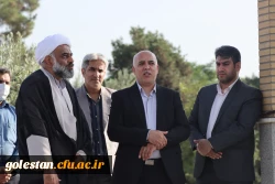 حضور مسئولین دانشگاه فرهنگیان استان گلستان به همرا دانشجو معلمان جشنواره رویش در گزار شهدای امام زاده عبدالله گرگان 6