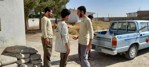 سرکشی مهندس میرنیا معاون برنامه ریزی واقتصادی فرمانداری ویژه گنبدکاووس ازقرارگاه بسیج دانشجویی شهید تولی 3