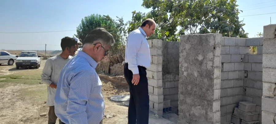 سرکشی مهندس میرنیا معاون برنامه ریزی واقتصادی فرمانداری ویژه گنبدکاووس ازقرارگاه بسیج دانشجویی شهید تولی 4