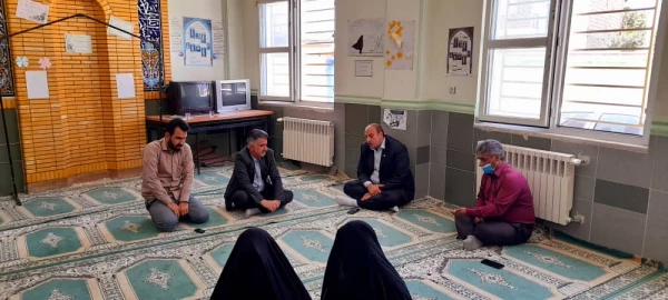 سرکشی مهندس میرنیا معاون برنامه ریزی واقتصادی فرمانداری ویژه گنبدکاووس ازقرارگاه بسیج دانشجویی شهید تولی 6