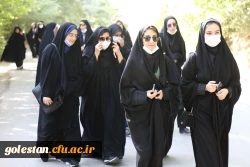 حضور مسئولین دانشگاه فرهنگیان پردیس امام خمینی (ره) گرگان به همرا دانشجو معلمان جشنواره رویش درتپه نورالشهدا و زیارت  شهدای گمنام 2