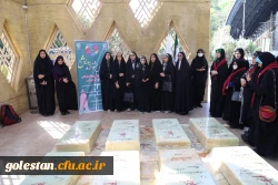 حضور مسئولین دانشگاه فرهنگیان پردیس امام خمینی (ره) گرگان به همرا دانشجو معلمان جشنواره رویش درتپه نورالشهدا و زیارت  شهدای گمنام 2