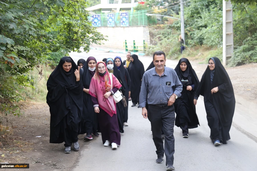 همایش پیاده روی کارکنان و دانشجو معلمان پردیس امام خمینی(ره) گرگان. 2