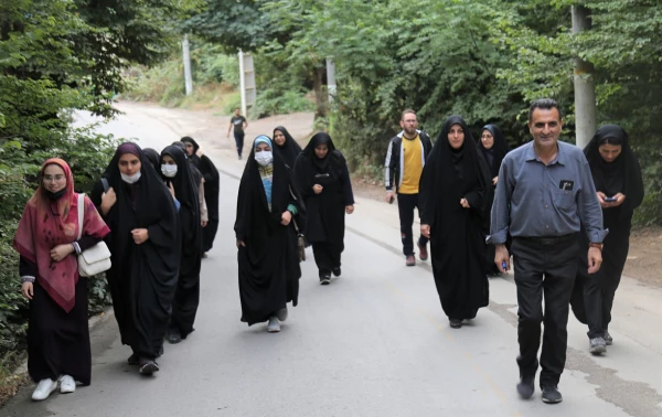 همایش پیاده روی کارکنان و دانشجو معلمان پردیس امام خمینی(ره) گرگان. 2