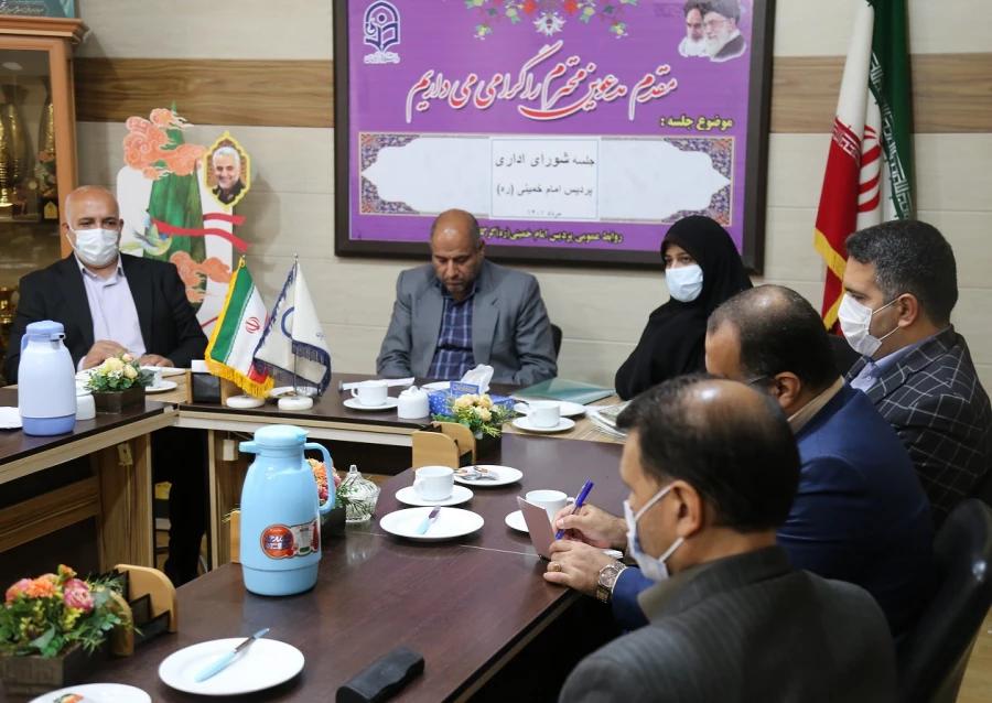 برگزاری جلسه شورای اداری دانشگاه فرهنگیان پردیس امام خمینی(ره) گرگان 2