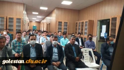 نشست هم اندیشی دانشجو معلمان این واحد دانشگاهی با هسته گزینش استان و سایر مدعوین با حضور پرشور دانشجویان برگزارشد. 5