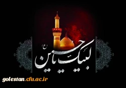 در مکتب عشق ، شاهباز است حسین             مرآت دل اهل نیاز است حسین 2