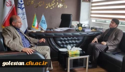 دیدار رئیس دانشگاه فرهنگیان گلستان با رئیس دانشگاه فنی و حرفه ای استان 2