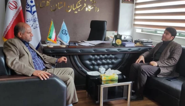 دیدار رئیس دانشگاه فرهنگیان گلستان با رئیس دانشگاه فنی و حرفه ای استان 2