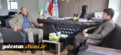 دیدار رئیس دانشگاه فرهنگیان گلستان با رئیس دانشگاه فنی و حرفه ای استان 3