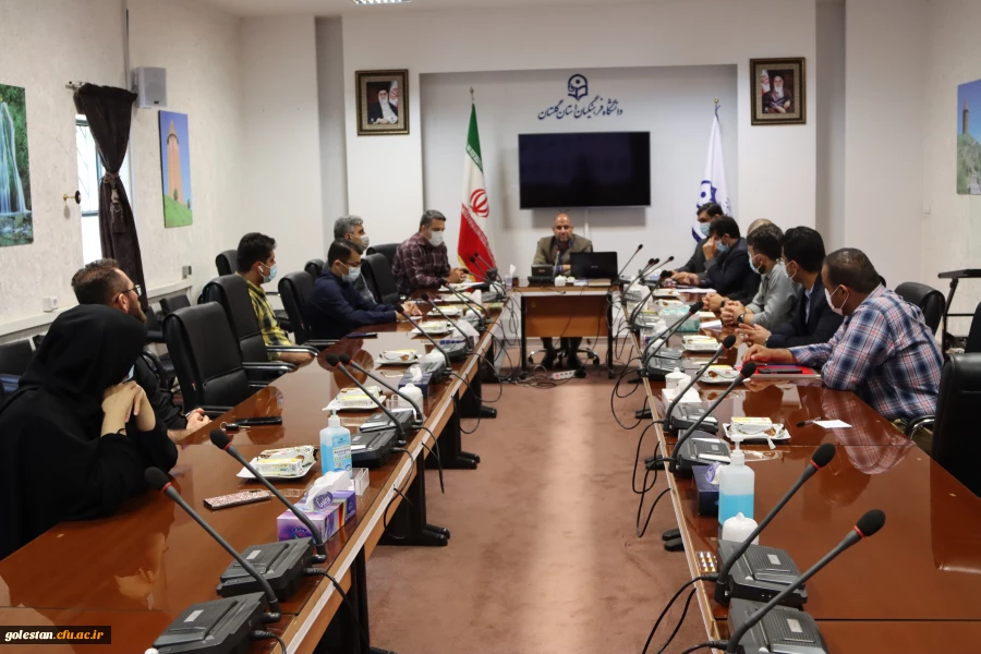 نشست یک روزه توجیهی نیروهای خدماتی استخدامی جدید در پردیس آیت الله خامنه ای گرگان برگزار شد. 2