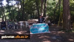 برگزاری اردوی فرهنگی علمی دانشجویان ورودی1398 در انجیر چشمه رامیان 2