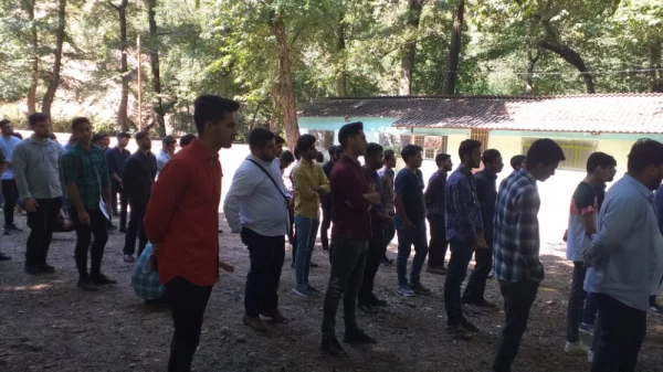 برگزاری اردوی فرهنگی علمی دانشجویان ورودی1398 در انجیر چشمه رامیان 3