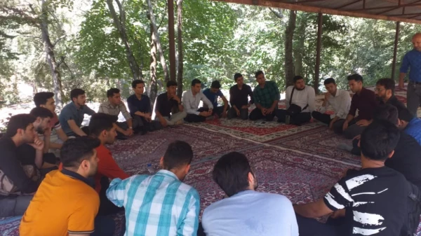 برگزاری اردوی فرهنگی علمی دانشجویان ورودی1398 در انجیر چشمه رامیان 4