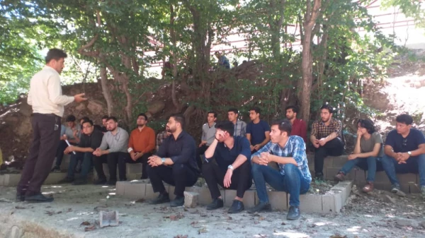 برگزاری اردوی فرهنگی علمی دانشجویان ورودی1398 در انجیر چشمه رامیان 6