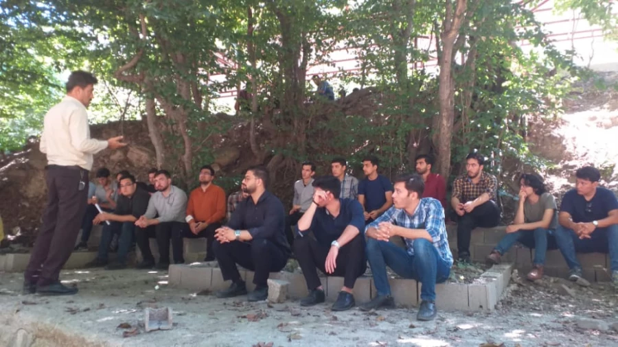 برگزاری اردوی فرهنگی علمی دانشجویان ورودی1398 در انجیر چشمه رامیان 6