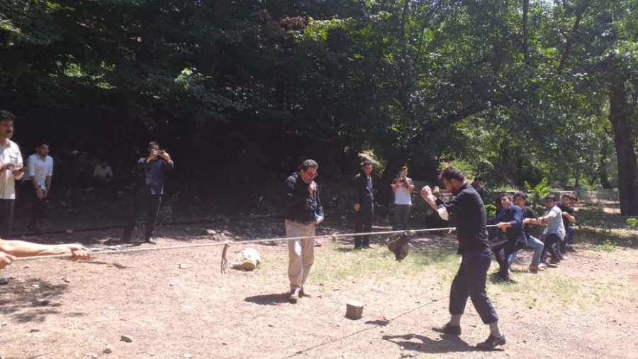 برگزاری اردوی فرهنگی علمی دانشجویان ورودی1398 در انجیر چشمه رامیان 9