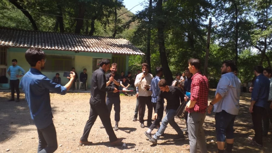 برگزاری اردوی فرهنگی علمی دانشجویان ورودی1398 در انجیر چشمه رامیان 15