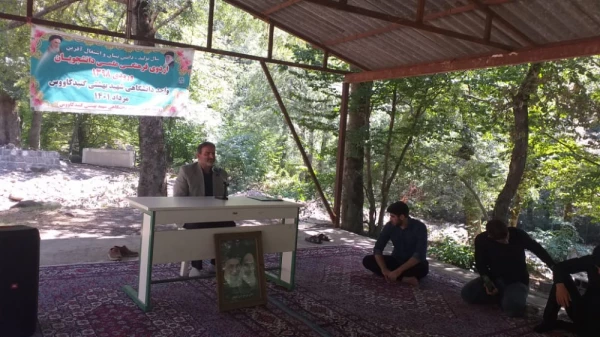برگزاری اردوی فرهنگی علمی دانشجویان ورودی1398 در انجیر چشمه رامیان 26