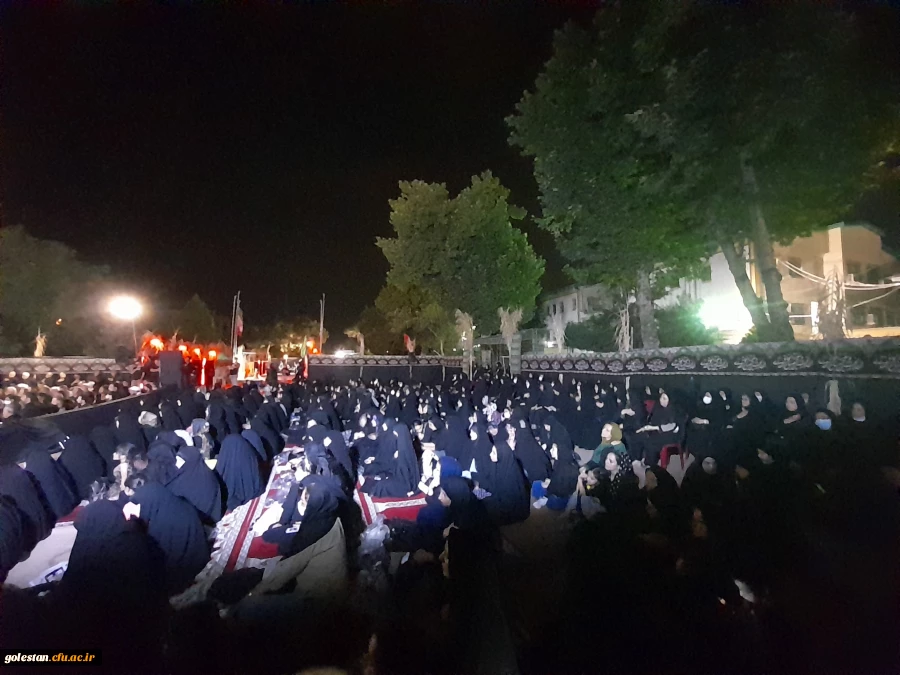 برپایی شور و نوای حسینی در هشتمین شب محرم  2