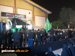 برپایی شور و نوای حسینی در هشتمین شب محرم  3