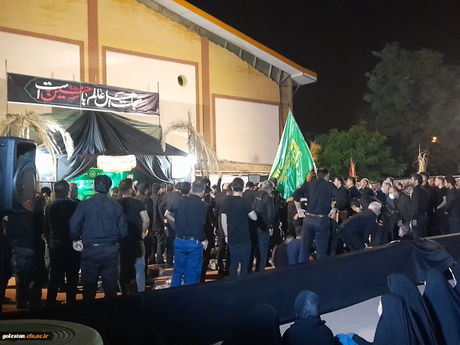 برپایی شور و نوای حسینی در هشتمین شب محرم  3