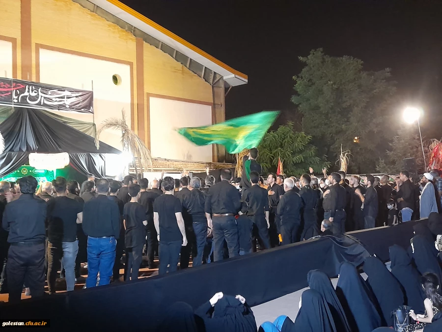 برپایی شور و نوای حسینی در هشتمین شب محرم  4