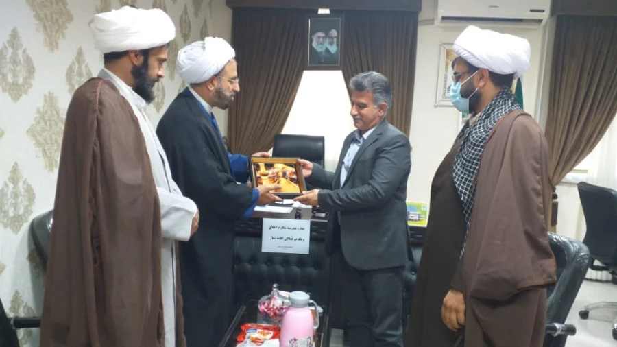 تقدیر رئیس اداره تبلیغات اسلامی شهرستان گنبد کاووس از سید رحمت اله میردیلمی 6