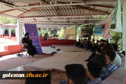 تجدید عهد و میثاق معلمی در سایه تعامل و همدلی در دومین اردوی دوره آمادگی آموزشی، فرهنگی، تربیتی و اعتقادی دانشجومعلمان رشته ابتدایی ورودی 98 پردیس آیت الله خامنه ای گرگان 7