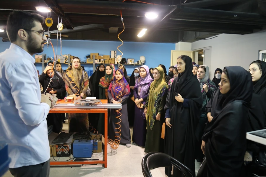 بازدید دانشجو معلمان رشته ابتدایی ورودی 98 پردببس امام خمینی(ره) گرگان از پارک علم و فناوری گلستان  2