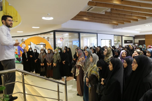 بازدید دانشجو معلمان رشته ابتدایی ورودی 98 پردببس امام خمینی(ره) گرگان از پارک علم و فناوری گلستان  2