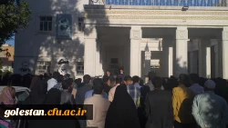 با حضور پذیرفته شدگان مراسم افتتاحیه کلاس های مهارت آموزان ماده 28 در واحد دانشگاهی شهید بهشتی گنبد کاووس انجام شد: 4