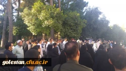 با حضور پذیرفته شدگان مراسم افتتاحیه کلاس های مهارت آموزان ماده 28 در واحد دانشگاهی شهید بهشتی گنبد کاووس انجام شد: 5