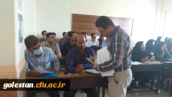 با حضور پذیرفته شدگان مراسم افتتاحیه کلاس های مهارت آموزان ماده 28 در واحد دانشگاهی شهید بهشتی گنبد کاووس انجام شد: 7